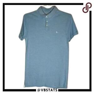 Small Jack Wills Heather Sky‎ Blue SS Polo Shirt